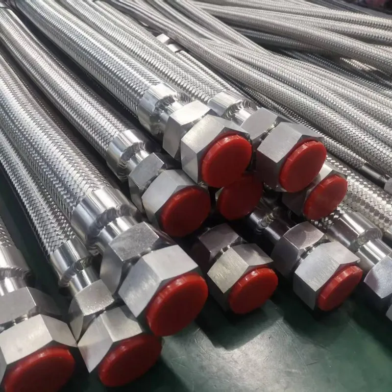 Резьбовые металлические гибкие шланги (2)